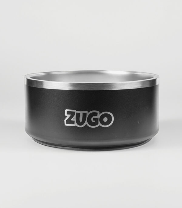 Zubowl Stainless Steel Cat Bowl - 64oz ~ 1.9L