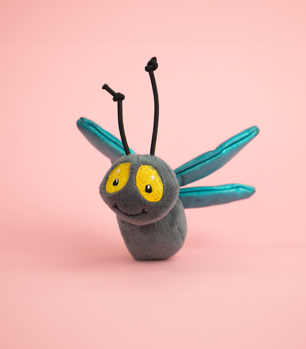 Fly Plush Catnip & Sound Toy - Cat Toy