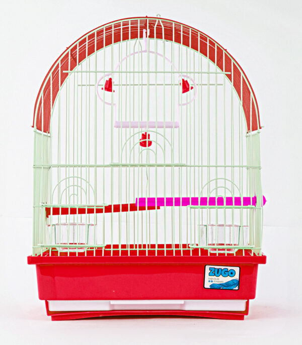 Aviary Bird Cage 2 - 30x23x39 - Red