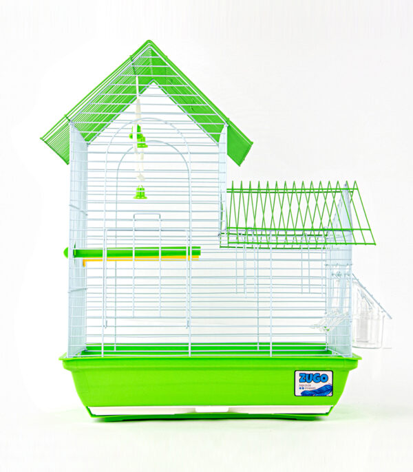 Aviary Bird Cage 4 - 37x28x46 - Green