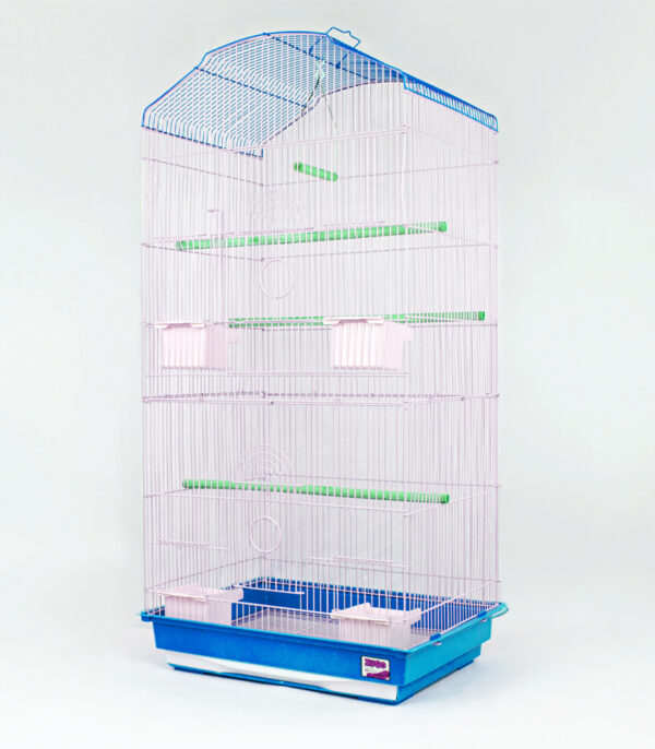 Aviary Bird Cage 7 - 48x37x95 - Blue