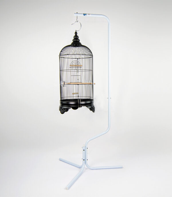 Aviary Bird Cage Stand - 154cm - White/Blue