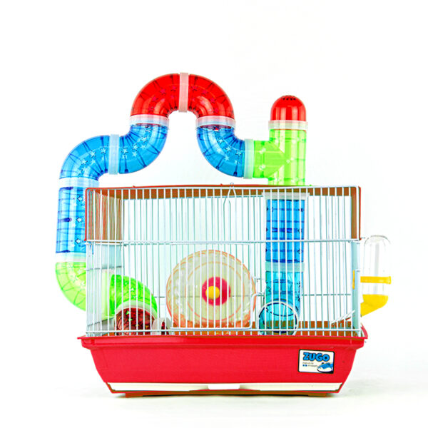 Small Animal Cage 2 - 37x28x27.5 - Red
