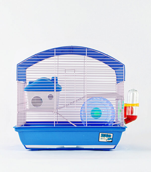 Small Animal Cage 3 - 37x28x35 - Blue