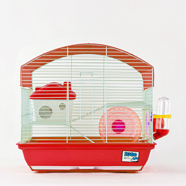 Small Animal Cage 3 - 37x28x35 - Red