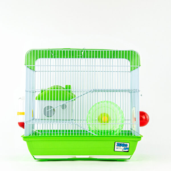 Small Animal Cage 4 - 37x28x35 - Green