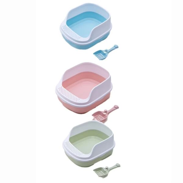 Zugo PASTEL SQUARE RIM LITTER BOX