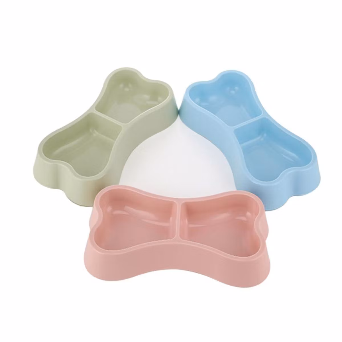 Zugo PASTEL BONE DOUBLE BOWL