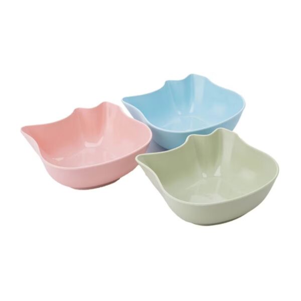 Zugo PASTEL CAT FACE BOWL1