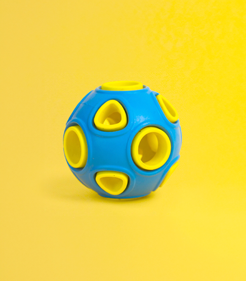 Whirlball+ Rubber Dog Toy | Zugo | Reinforced Chew Toy