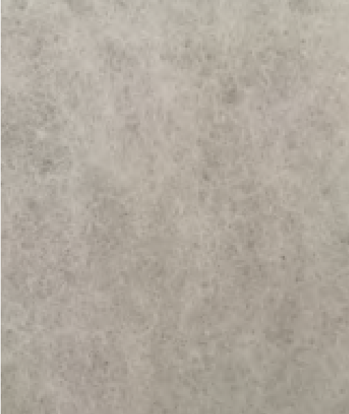 Oceanmax White Filter Floss Mat, a close-up image showing the texture of a thick, fine, white, highly porous synthetic fiber filter floss material, used for superior mechanical filtration in aquariums.